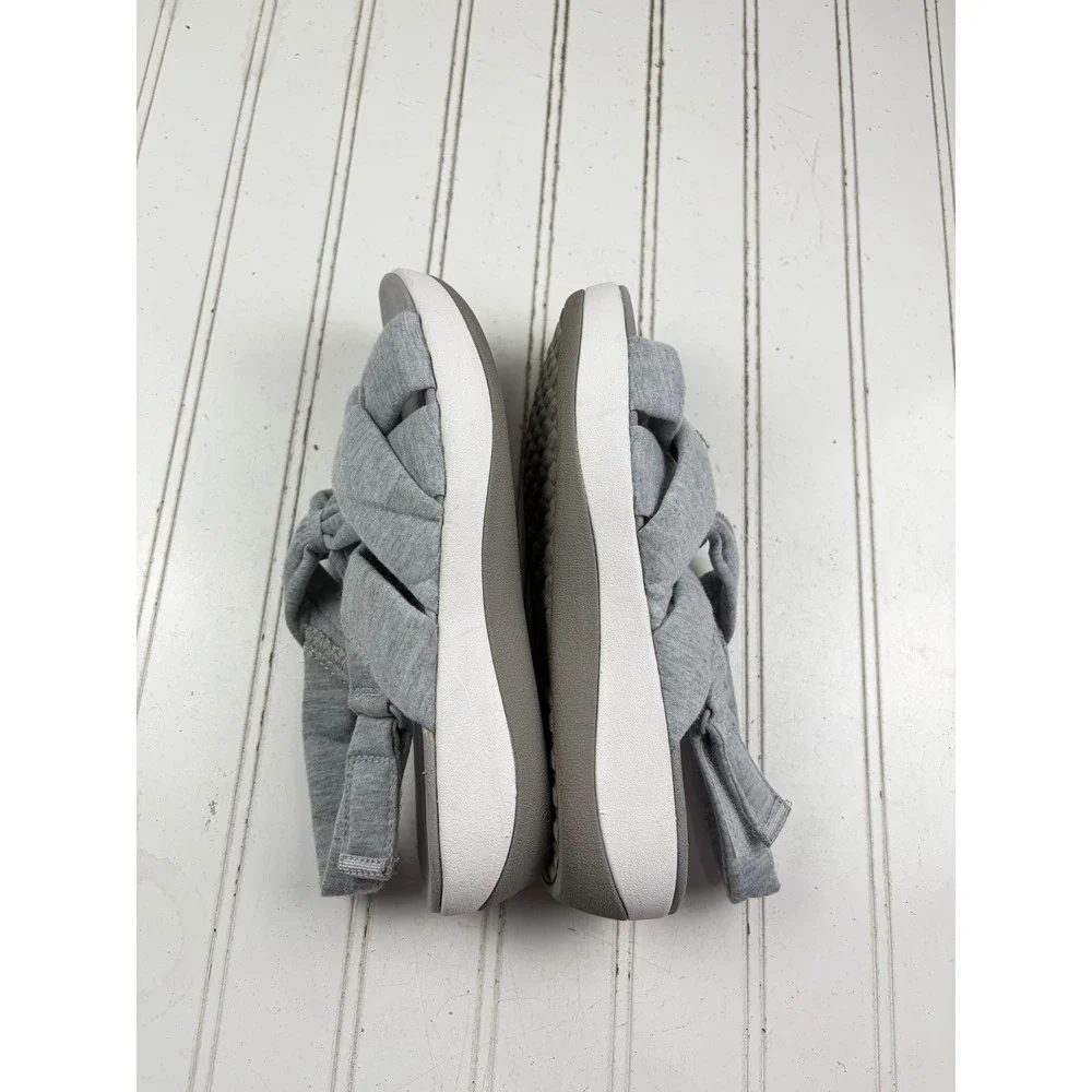 Clarks Cloudsteppers Arla Meg Gray Slingback Sandals Women's Size 7 $86